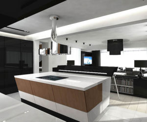 ONYX - projekt wnętrz nowoczesnego domu zdjecie nr 6