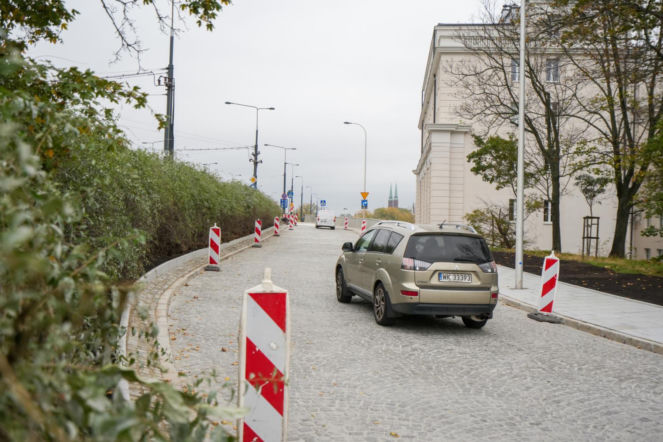 Nowy Zjazd otwarty. Wyremontowaliśmy łącznicę w kierunku Pragi - ZDM Warszawa