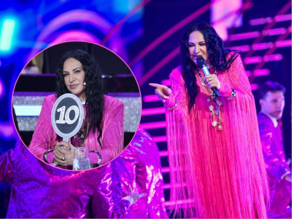 Tego w Tańcu z Gwiazdami jeszcze nie było! Kayah cała w różu przyznała 11 punktów!