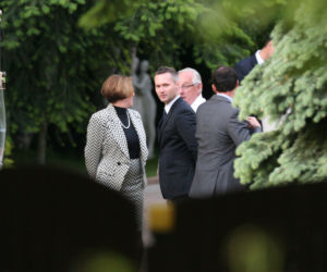 ŚLUB JAROSŁAWA WAŁĘSY Z EWELINĄ JACHYMEK.