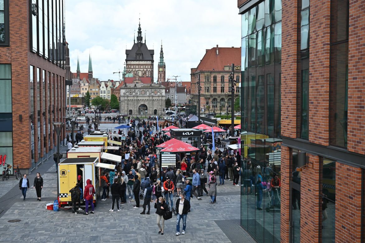 Food Trucki opanowały Forum Gdańsk
