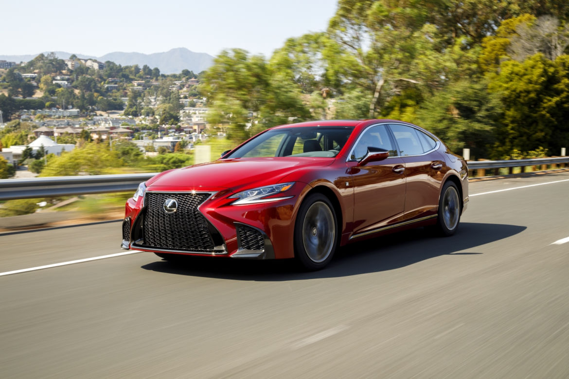 nowy Lexus LS500 F-Sport