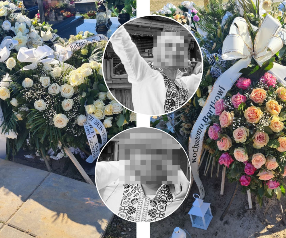 Groby Bartka i Irka. Zginęli w wypadku BMW w Półsierakowie [GALERIA]