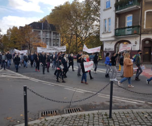 Zobaczcie jak przebiegał protest. 