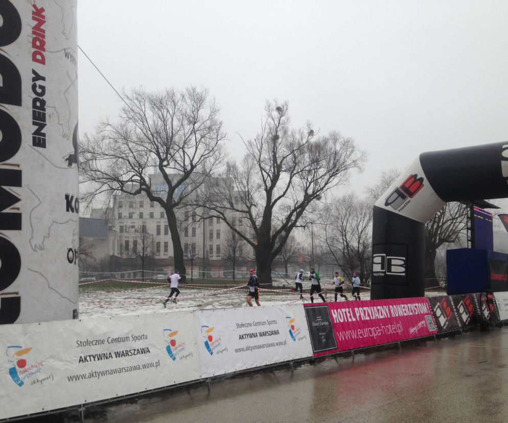 Ekstremalny zimowy triathlon w stolicy