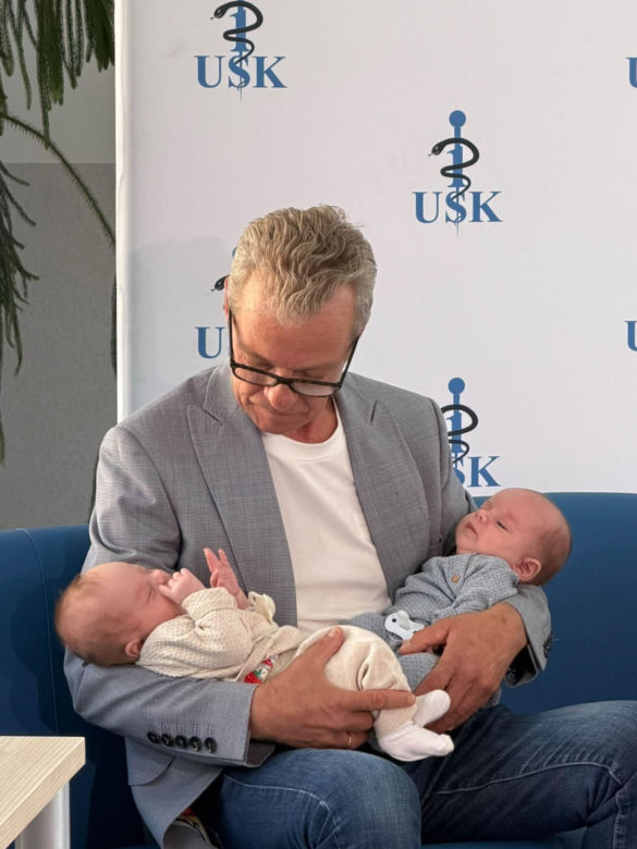 Lekarze uratowali mamę i bliźnięta