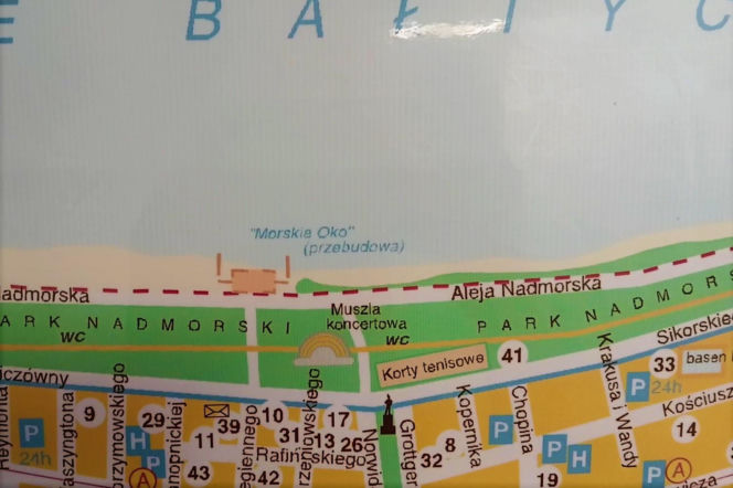 Dawne "Morskie Oko" w Kołobrzegu