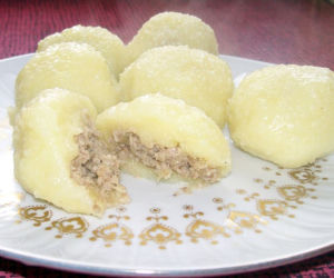Pyzy z mięsem