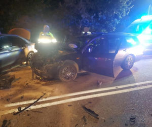 Rozbił trzy samochody, to cud, że nikt nie stracił życia