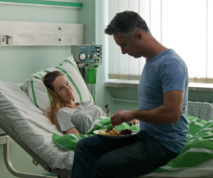 Pierwsza miłość. Natalia (Katarzyna Sowińska), Artur (Łukasz Płoszajski)
