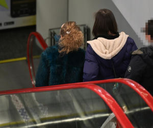 Agata Buzek na zakupach