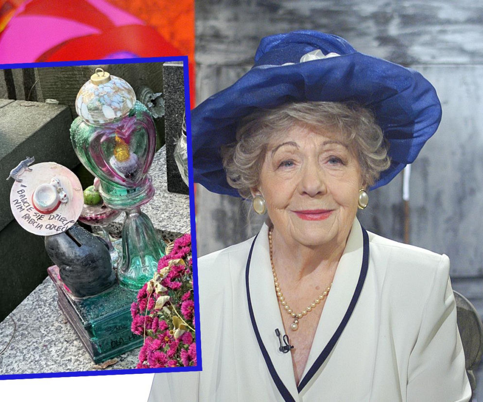 Hanka Bielicka -tak dziś wygląda jej grób