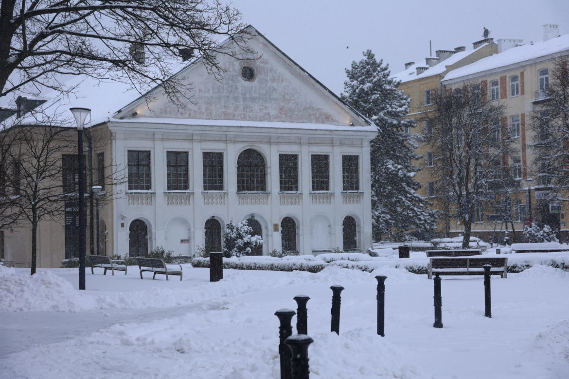 Śnieżyca w Lublinie