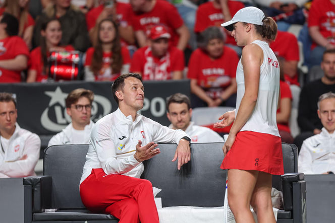 Iga Świątek na  Billie Jean King Cup