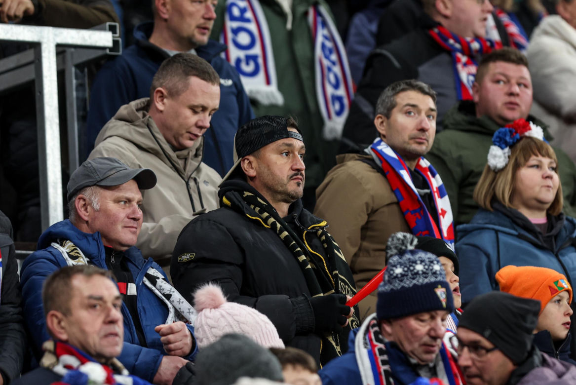 Górnik Zabrze - Jagiellonia Białystok, zdjęcia kibiców i zawodników z meczu 13. kolejki PKO BP Ekstraklasy