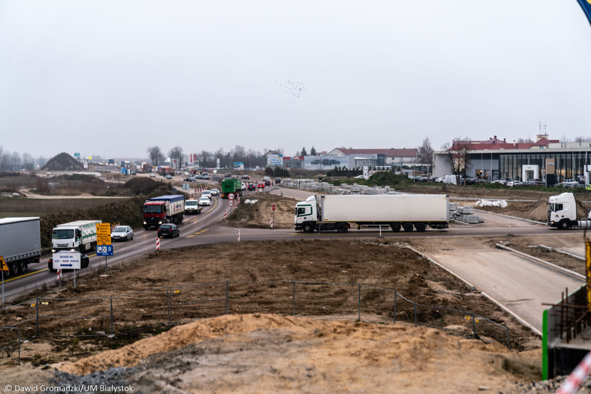 Białystok: Miasto dostało MILIONY na węzeł Porosły. Truskolaski: To dla nas bardzo znacząca pomoc