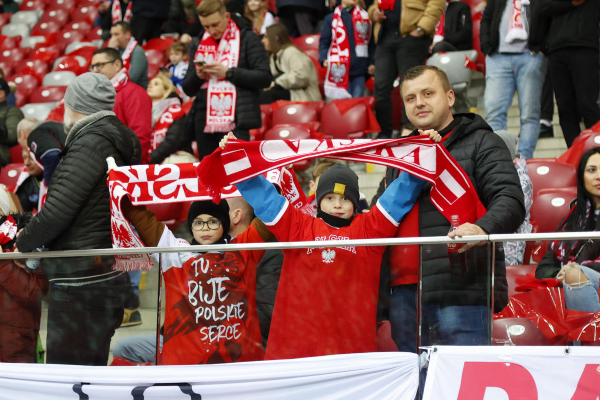 Kibice na meczu Polska - Estonia. Zdjęcia z trybun [21.03.2024]