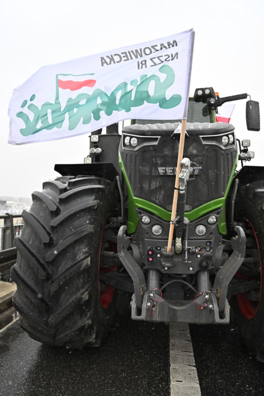 Mińsk Mazowiecki. Ogólnopolski protest rolników