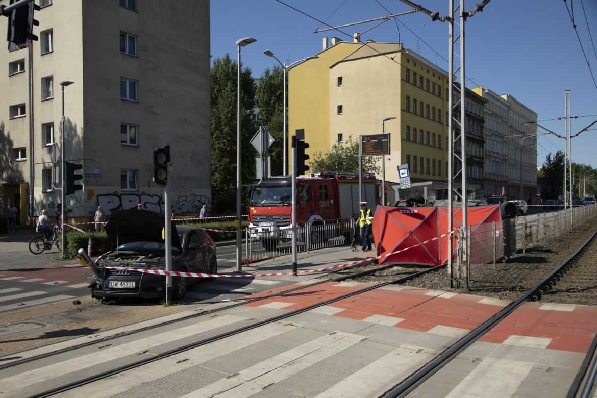 Wrocław. Tragiczny wypadek na Grabiszyńskiej  