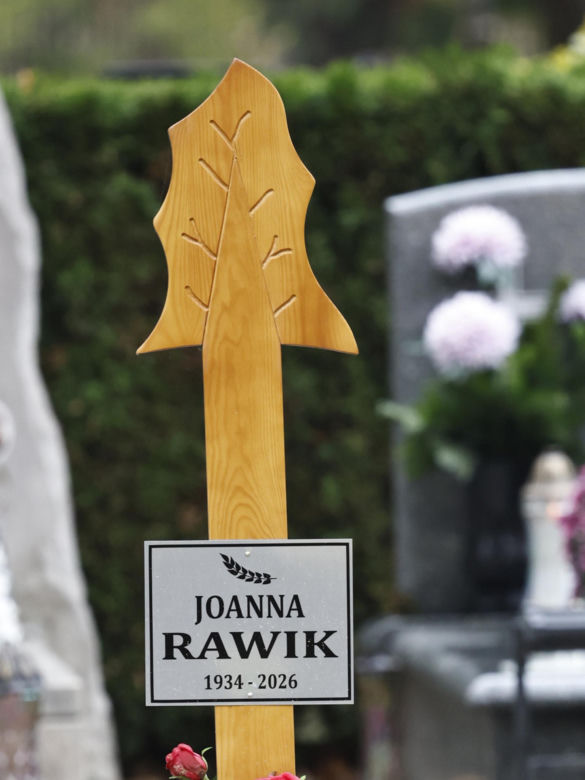 Tak wygląda grób Joanny Rawik