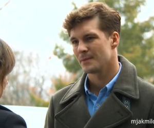 M jak miłość. Ania (Maria Pawłowska), Marcin (Mikołaj Roznerski)