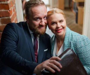 Przyjaciółki 19 sezon odc. 229. Paweł (Bartek Kasprzykowski), Anka (Magdalena Stużyńska)