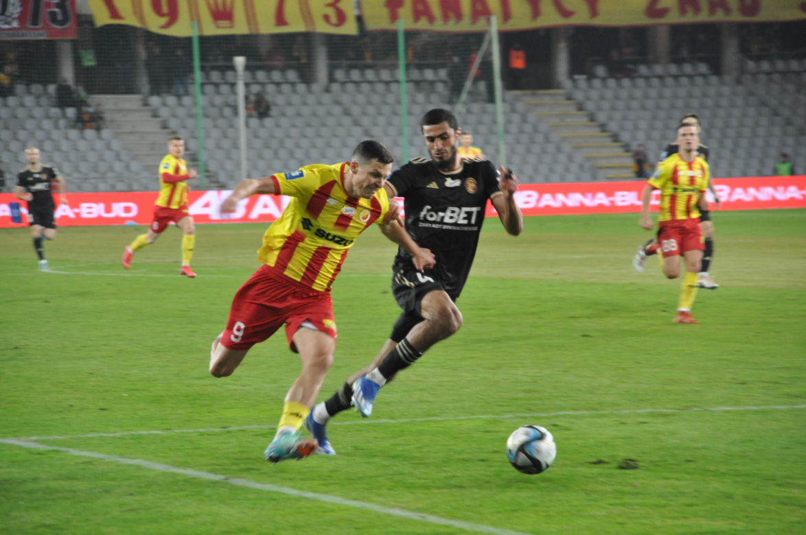 Korona Kielce - ŁKS Łódź w PKO BP Ekstraklasie. Zdjęcia z meczu