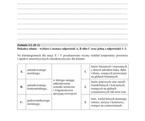 ARKUSZE CKE - Matura geografia - poziom podstawowy i rozszerzony 2019