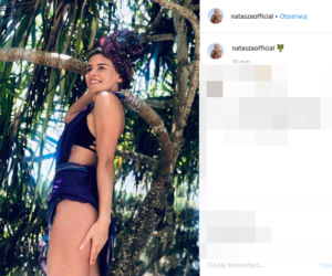 Natasza Urbańska wypoczywa na Zanzibarze