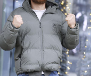 Jan Błachowicz z partnerką i synem