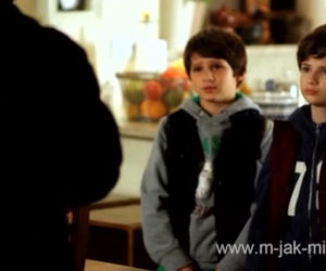 M jak miłość. Antek (Jakub Jankiewicz), Mateusz (Krystian Domagała)