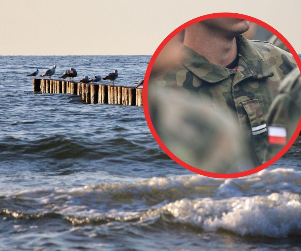 Dron wpadł do Bałtyku w okolicach Ustki. Żandarmeria Wojskowa wydaje pilny komunikat