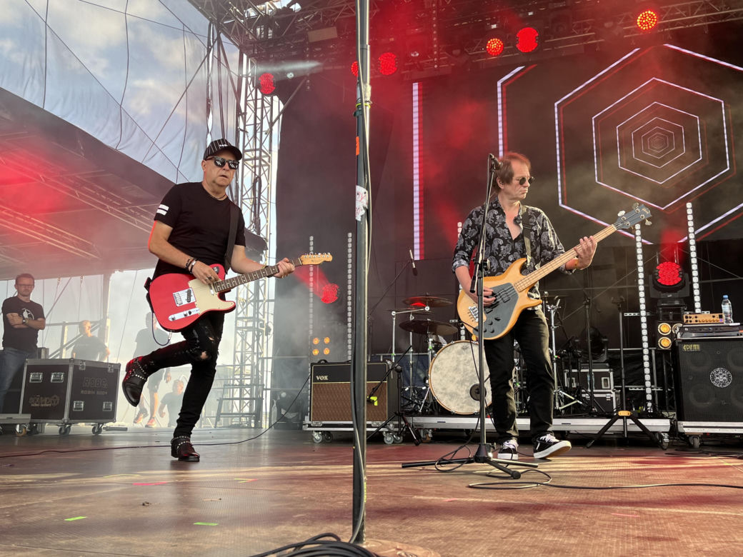 Koncert zespołu Sztywny Pal Azji w ramach Rockowizna Festiwal 2023 w Poznaniu