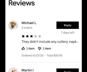 Uber Eats zmiany