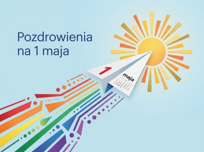 darmowa kartka na 1 maja