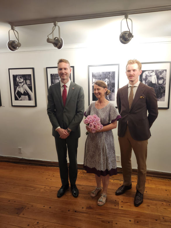 Otwarcie wystawy "Art in fashion" w PIASA