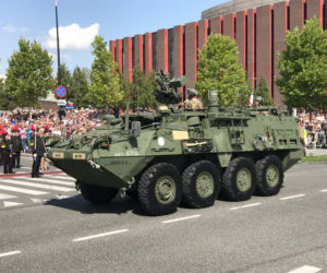 Defilada Wierni Polsce w Katowicach i obchody  Swięta Wojska Polskiego