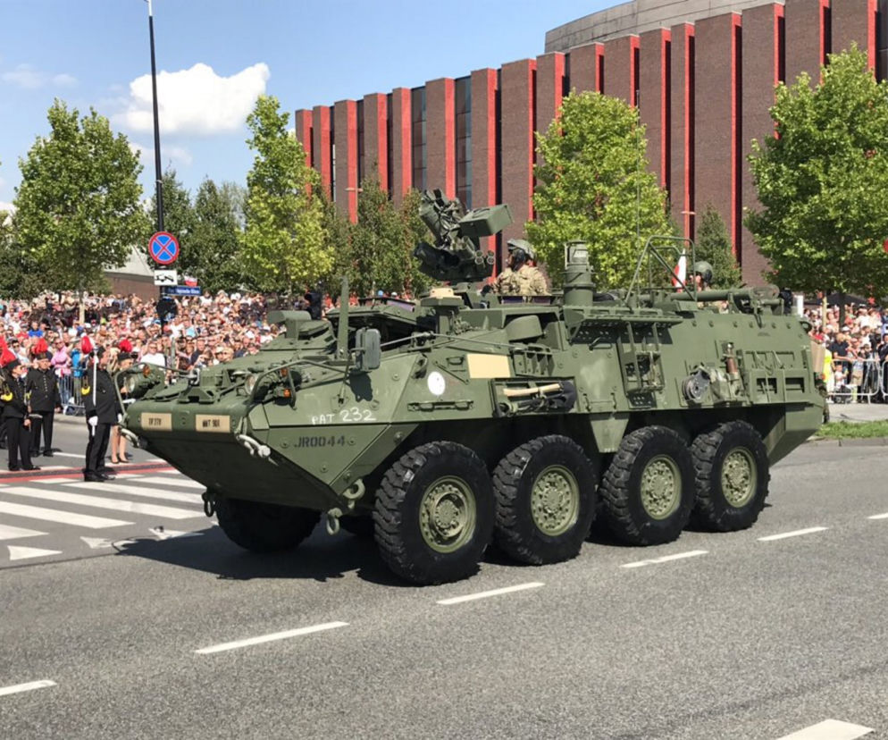 Defilada Wierni Polsce w Katowicach i obchody  Swięta Wojska Polskiego