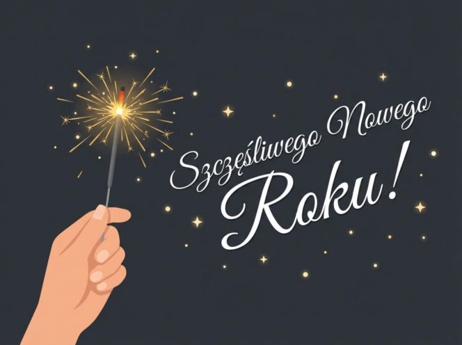Najlepsze kartki z życzeniami na Sylwestra 2025