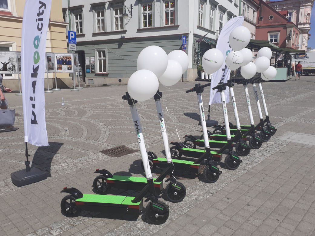 Hulajnogi w Przemyślu 