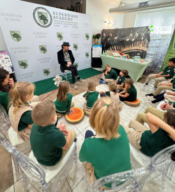 Stan Borys spotkał się z uczniami Alderwood Academy w Toronto