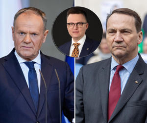 Ujawniono, co Tusk i Sikorski powiedzieli Hołowni