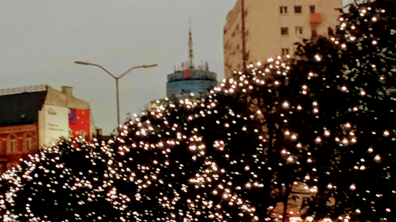 Iluminacje świąteczne w Szczecinie