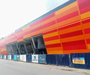 Budowa Morskiego Centrum Nauki w Szczecinie - kwiecień 2021