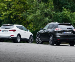 Nissan X-Trail 1.6 dCi AWD Tekna vs. Hyundai Santa Fe 2.2 CRDi AWD Platinum