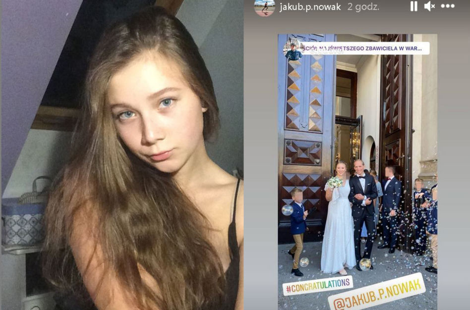 Siostra Królikowskiego wyszła za mąż. Julia już po ślubie