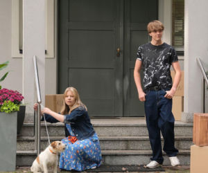 M jak miłość odc. 1901., Hubert (Leon Hausner), Lenka (Olga Cybińska)