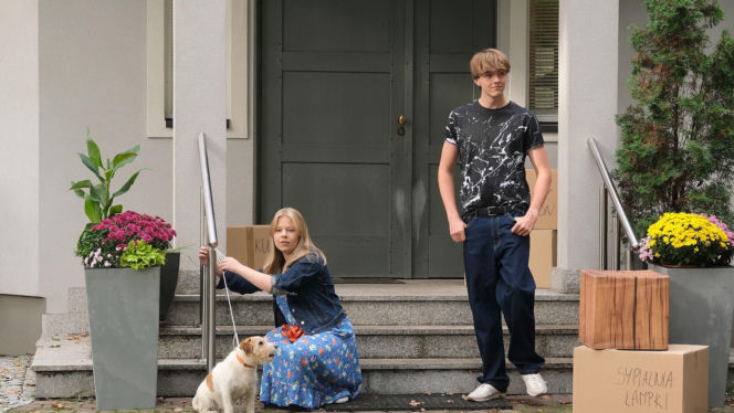 M jak miłość odc. 1901., Hubert (Leon Hausner), Lenka (Olga Cybińska)