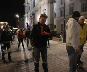 Nightskating po Warszawie