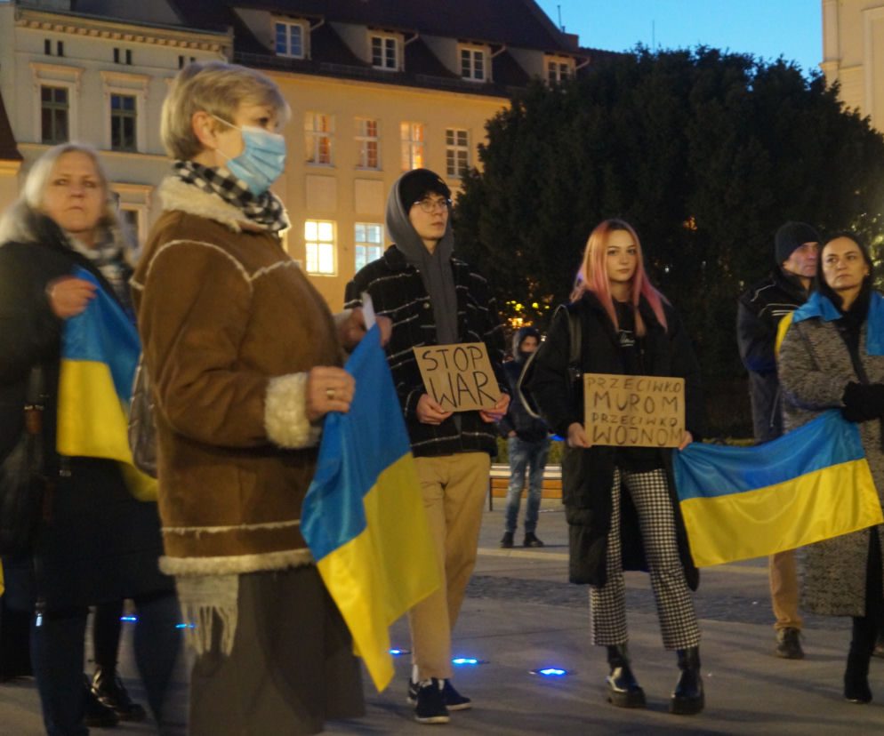 Bydgoszcz dla Ukrainy. Akcja wsparcia na Starym Rynku 